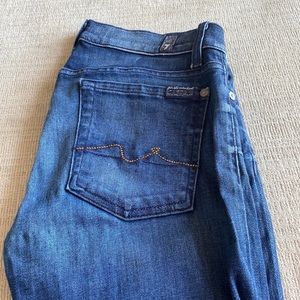 Used boot cut jeans